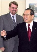 U.S. envoy Pritchard hopes to visit N. Korea in May